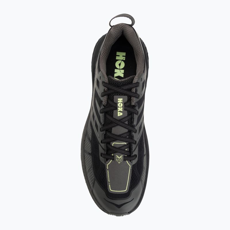 Topánky HOKA Speedgoat 2 Black/Asphalt Grey 5