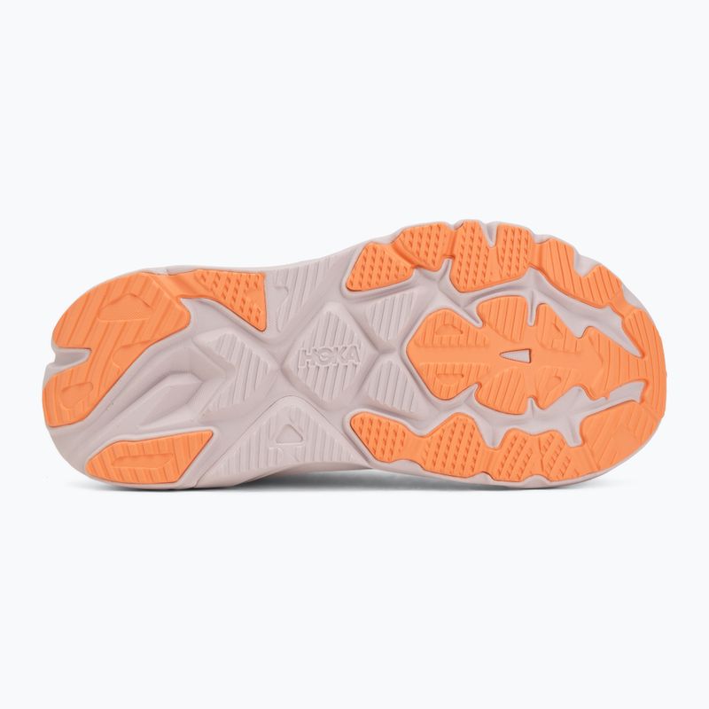 Dámske bežecké topánky HOKA Arahi 8 lilac cream/neon cantaloupe 4