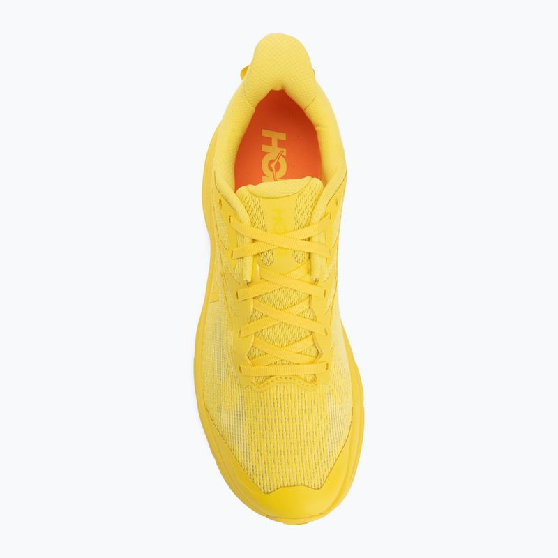 Pánske bežecké topánky HOKA Challenger 8 electric lemon/electric lemon 5