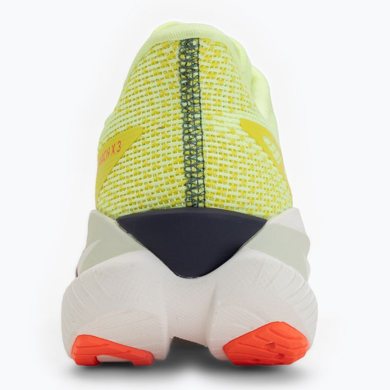 Pánske bežecké topánky Hoka Mach X 3 Wide neon yuzu/squid ink 6