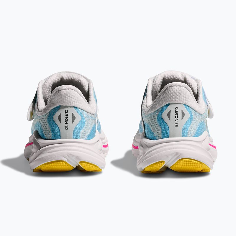 Detské bežecké topánky HOKA Clifton 10 frost/soaring blue 6