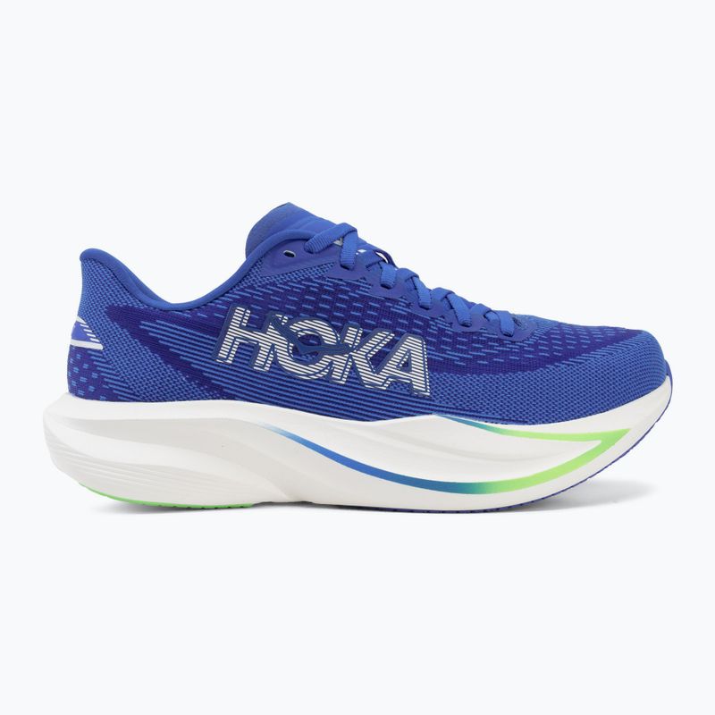 Pánske bežecké topánky HOKA Mach 7 cobalt blue/neon green 2