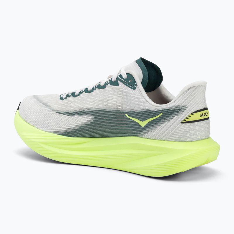 Pánske bežecké topánky HOKA Mach 7 Wide frost/neon yuzu 3