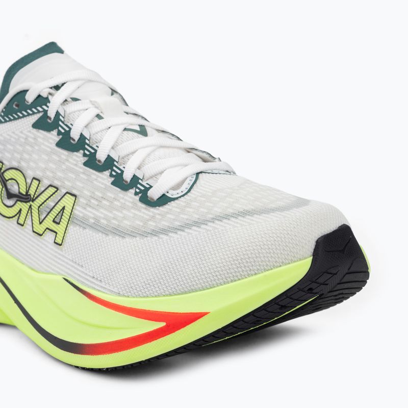 Pánske bežecké topánky HOKA Mach 7 Wide frost/neon yuzu 7