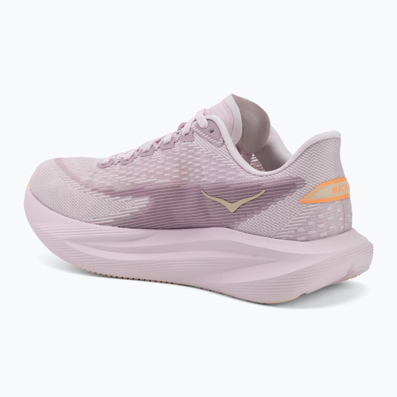 Dámske bežecké topánky HOKA Mach 7 lilac cream/tangerine glow 3