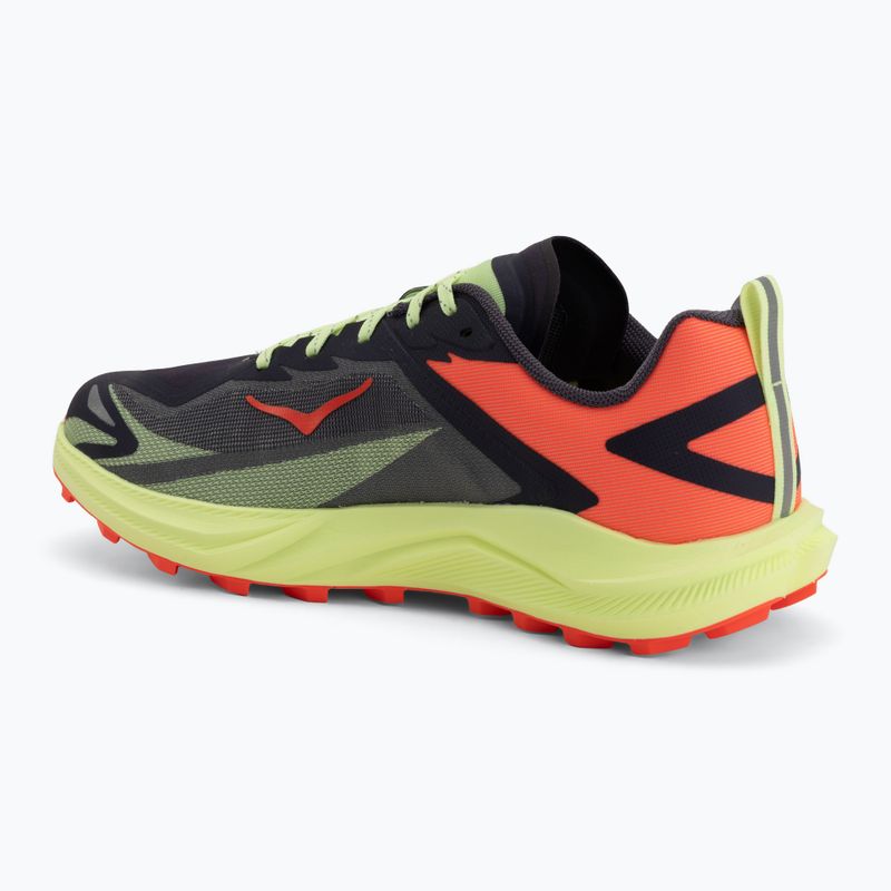 Pánske bežecké topánky HOKA Zinal 3 squid ink/neon yuzu 3