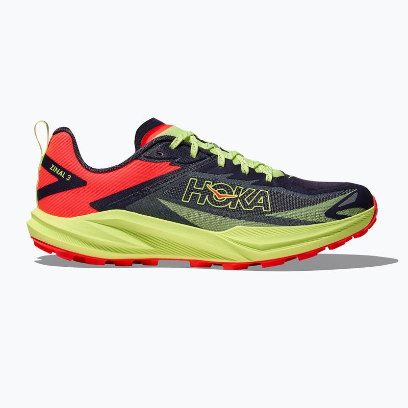 Pánske bežecké topánky HOKA Zinal 3 squid ink/neon yuzu 3