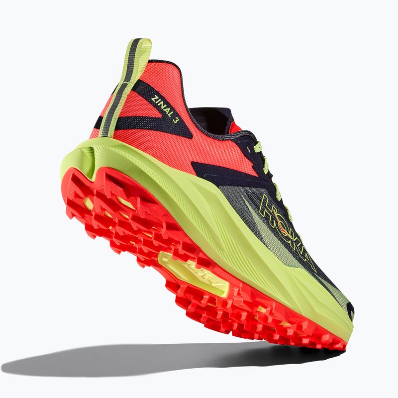 Pánske bežecké topánky HOKA Zinal 3 squid ink/neon yuzu 5