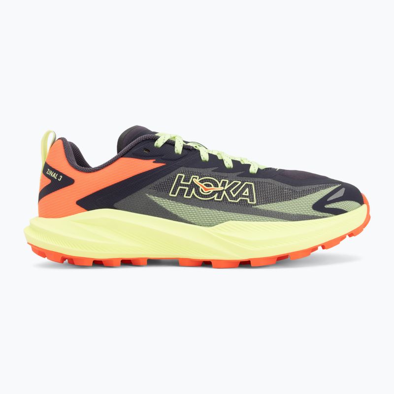 Dámske bežecké topánky HOKA Zinal 3 squid ink/neon yuzu 2