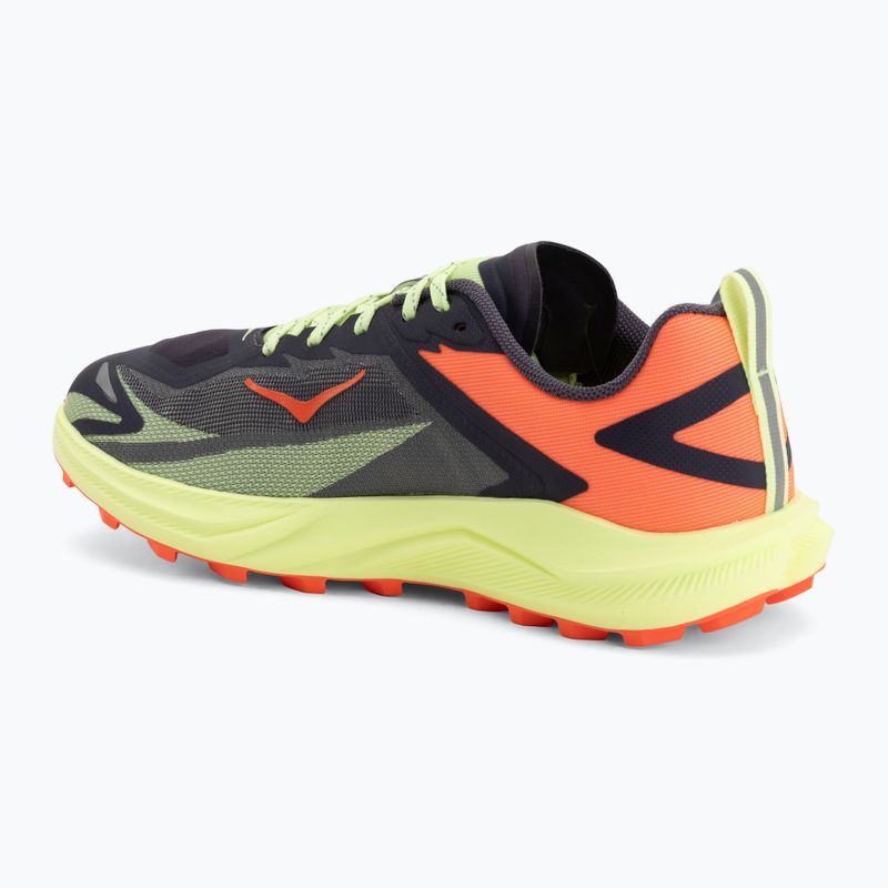 Dámske bežecké topánky HOKA Zinal 3 squid ink/neon yuzu 3