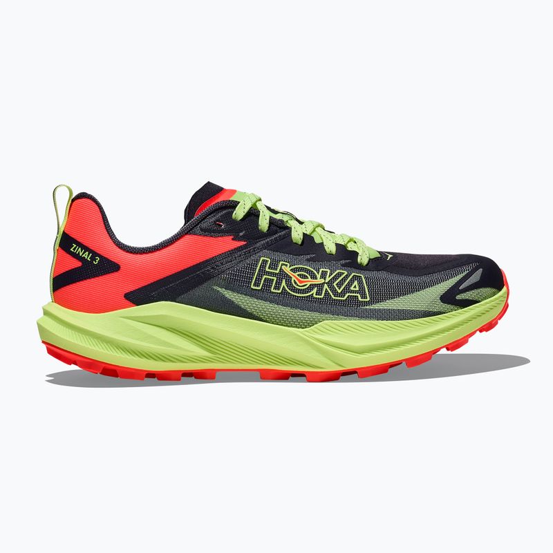 Dámske bežecké topánky HOKA Zinal 3 squid ink/neon yuzu 3