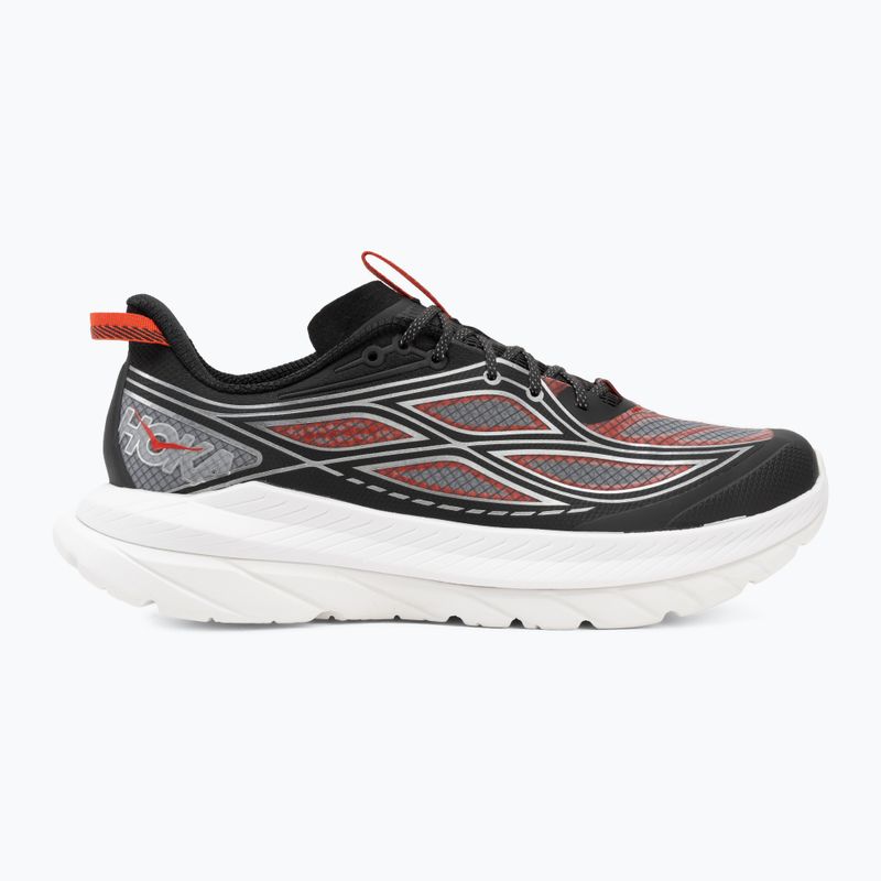 Pánske bežecké topánky HOKA Mach Remastered carbon black / habanero 2