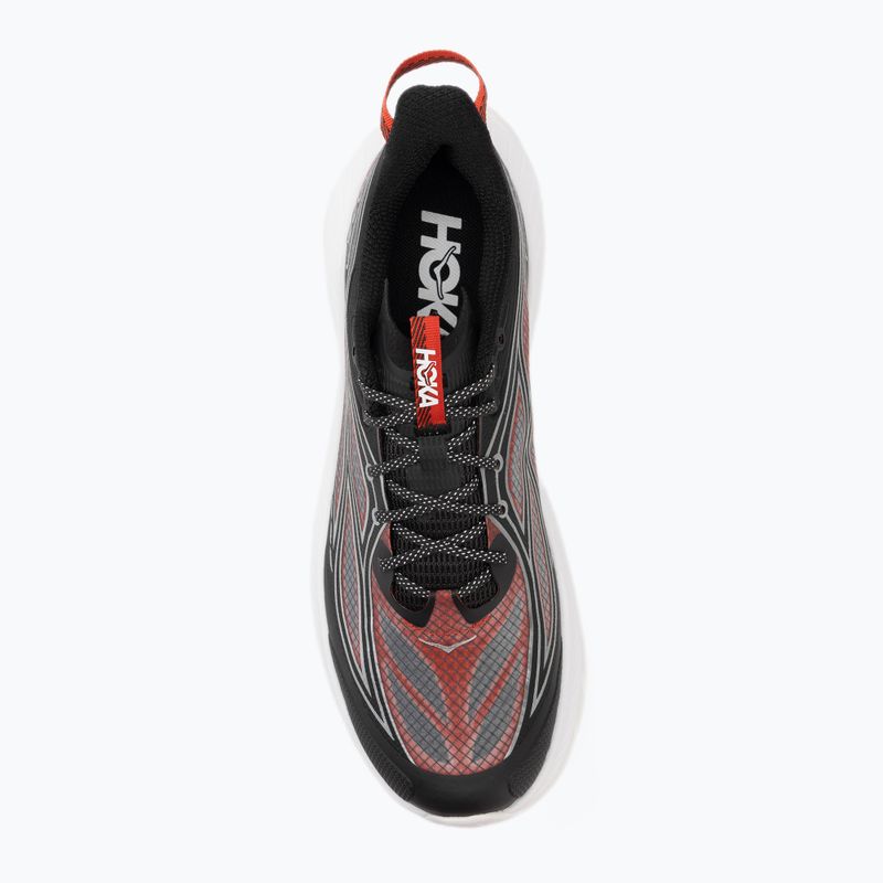 Pánske bežecké topánky HOKA Mach Remastered carbon black / habanero 5
