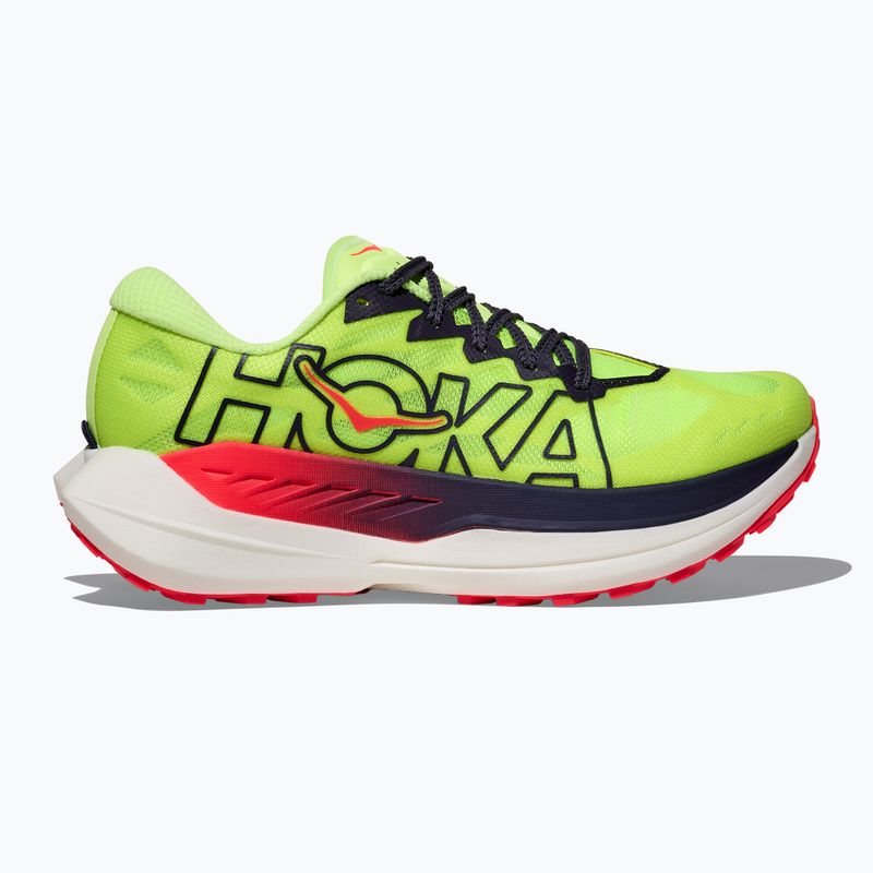 Pánske bežecké topánky HOKA Rocket X Trail neon Yuzu/neon flame 3