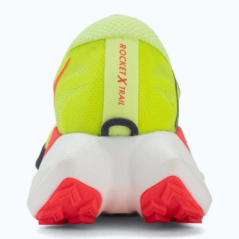 Pánske bežecké topánky HOKA Rocket X Trail neon Yuzu/neon flame 6