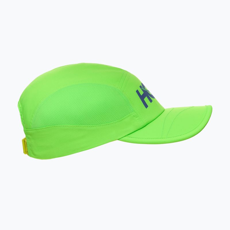 Šiltovka HOKA Run neon green 2