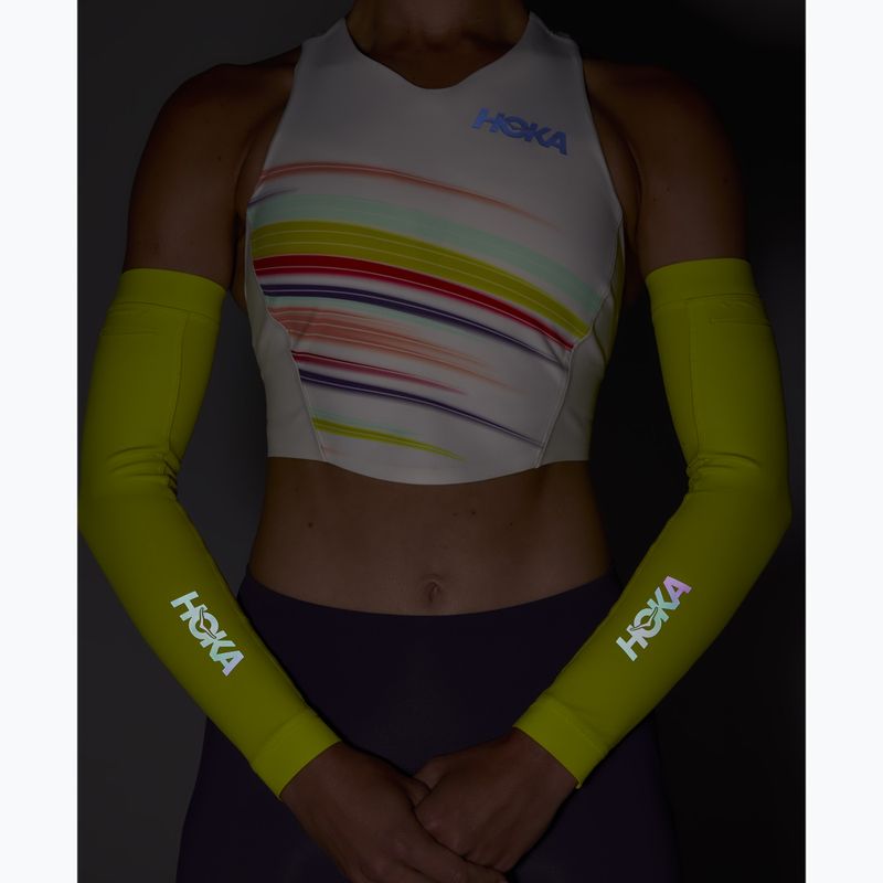 Bežecké rukávy HOKOA Race Day hoka citrus 7