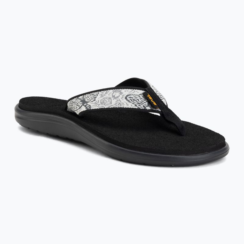 Dámske žabky Teva Voya Enchanted Forest Black/White