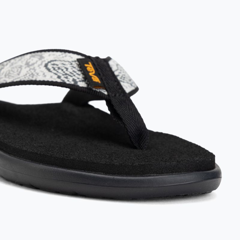 Dámske žabky Teva Voya Enchanted Forest Black/White 7
