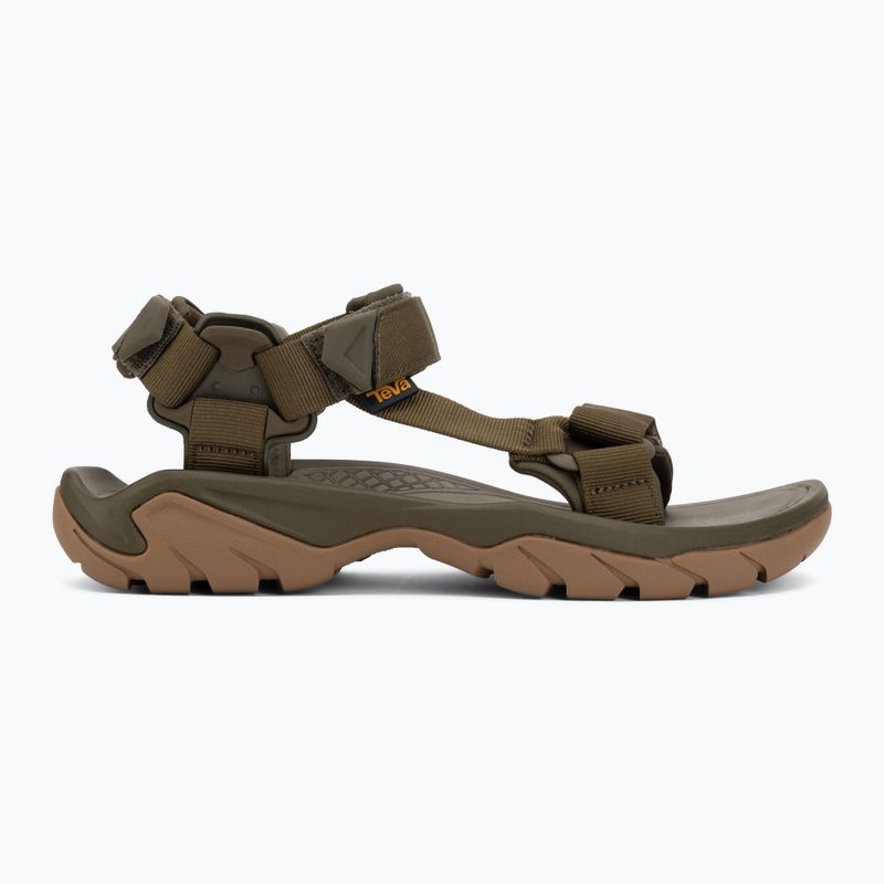 Pánske sandále Teva Terra Fi 5 Universal dark olive/honey brown 2