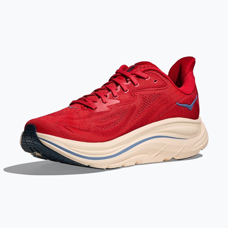 Pánske bežecké topánky Hoka Clifton 10 vermillion/varsity navy 4