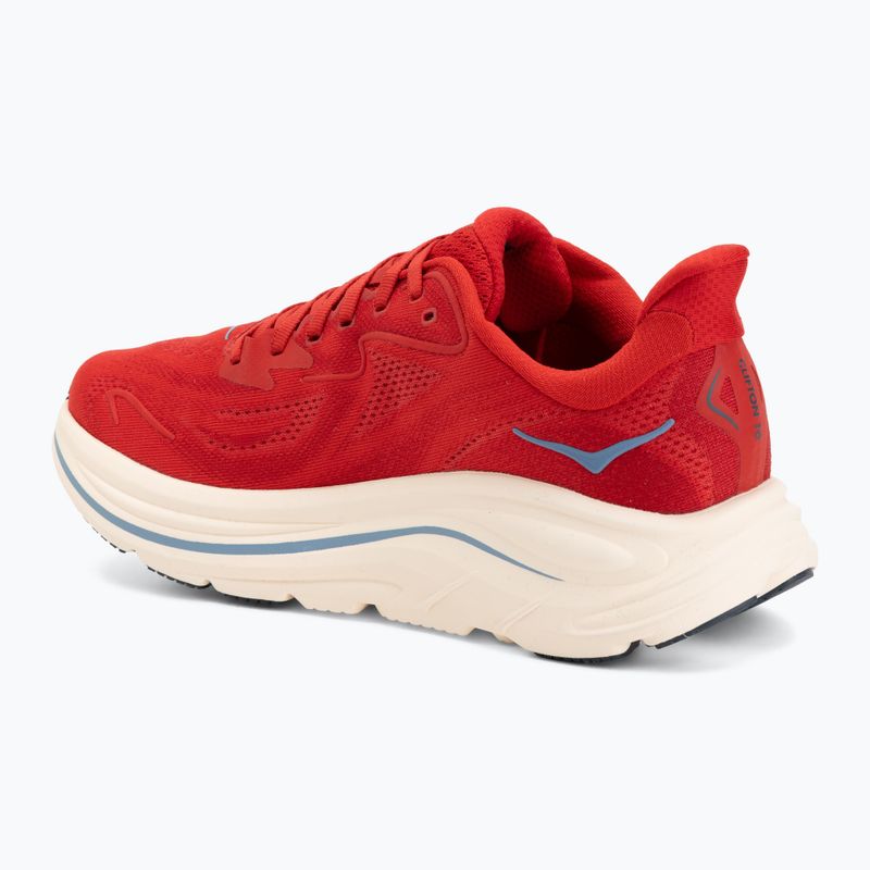 Pánske bežecké topánky Hoka Clifton 10 vermillion/varsity navy 3