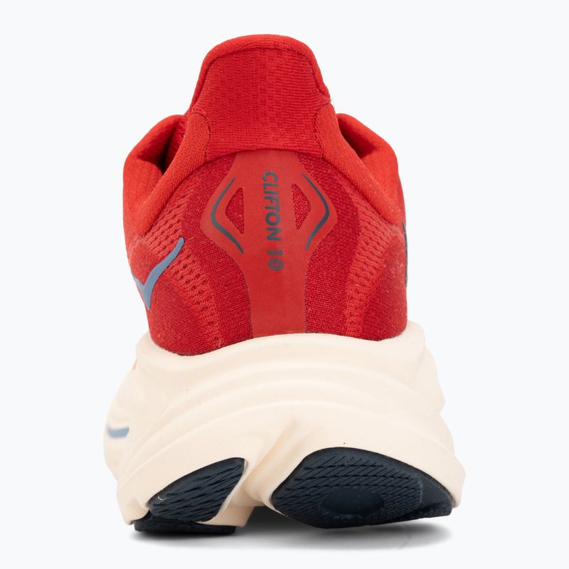 Pánske bežecké topánky Hoka Clifton 10 vermillion/varsity navy 6