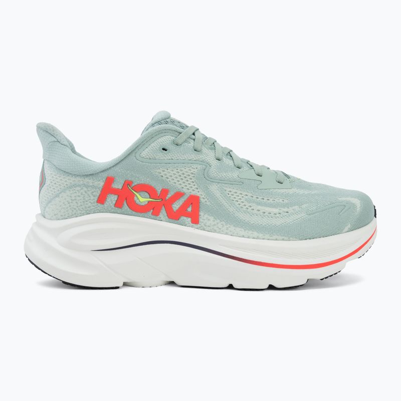 Pánske bežecké topánky HOKA Clifton 10 sage/neon flame 2
