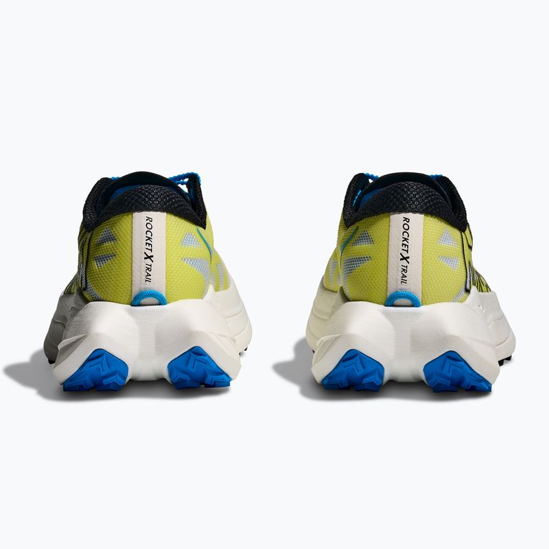 Pánske bežecké topánky HOKA Rocket X Trail skyward blue/alabaster 6