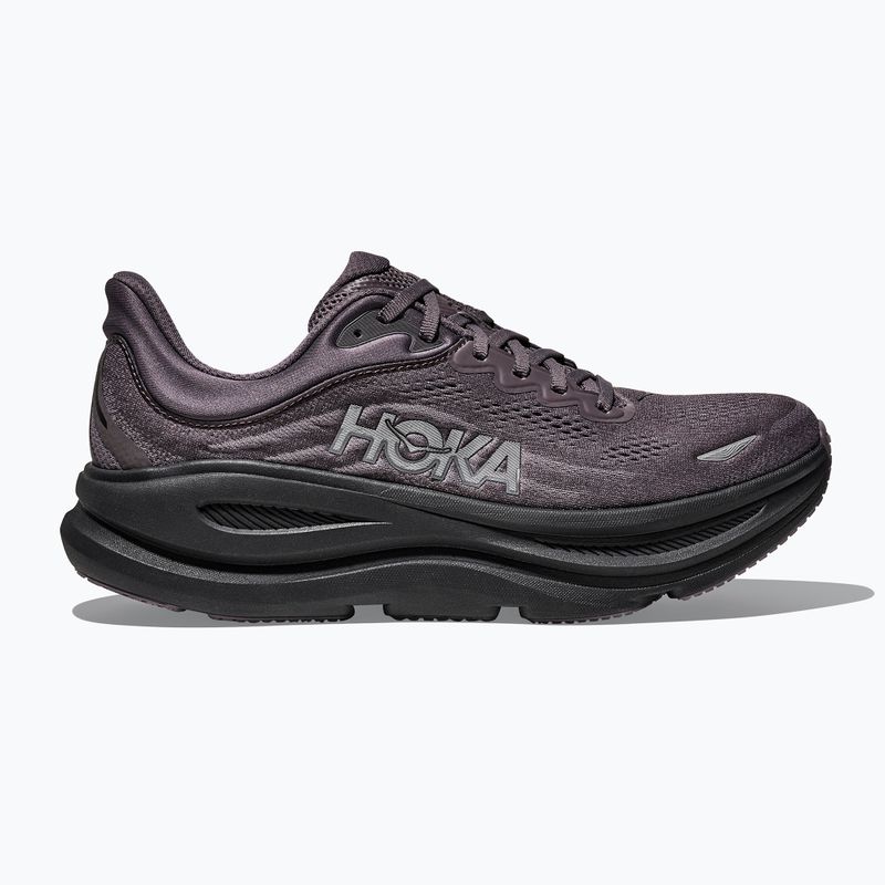 Pánske bežecké topánky Hoka Bondi 9 galaxy /carbon black 2