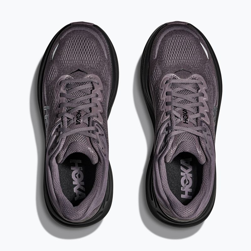 Pánske bežecké topánky Hoka Bondi 9 galaxy /carbon black 8