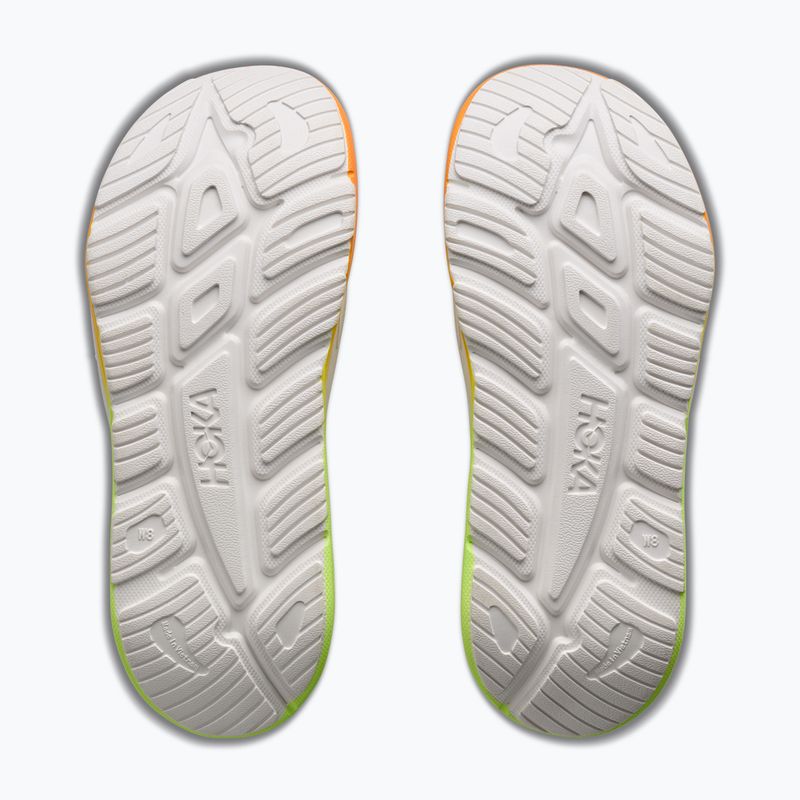 Šľapky HOKA Ora Recovery Slide 3 white/neon yuzu 7