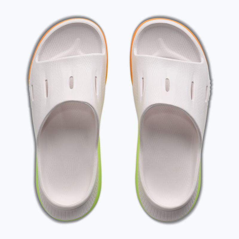 Šľapky HOKA Ora Recovery Slide 3 white/neon yuzu 8