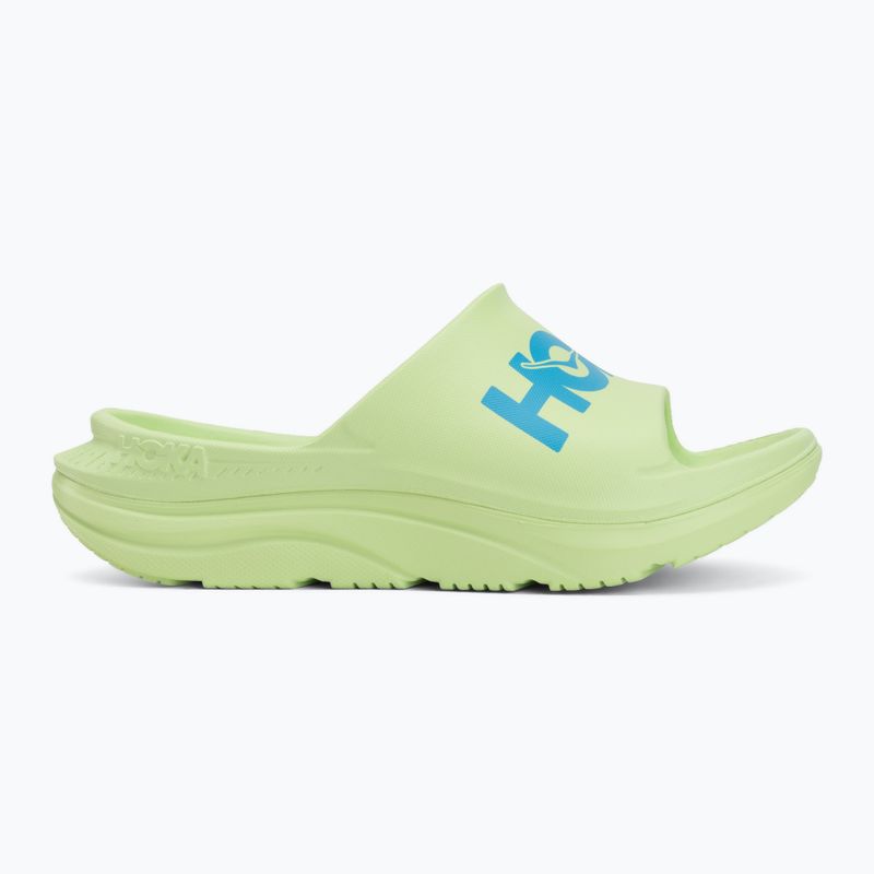 Šľapky HOKA Ora Athletic tart apple/skyward blue 2
