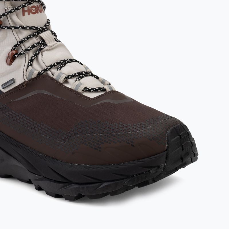 Pánske turistické topánky HOKA Kaha 2 Frost GTX river rock grey/black 7