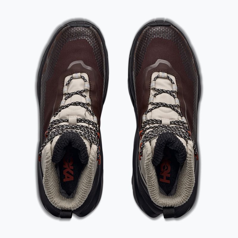 Pánske turistické topánky HOKA Kaha 2 Frost GTX river rock grey/black 8