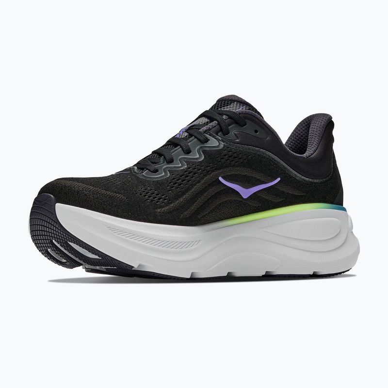 Pánske bežecké topánky HOKA Bondi 9 black/neon yuzu 2