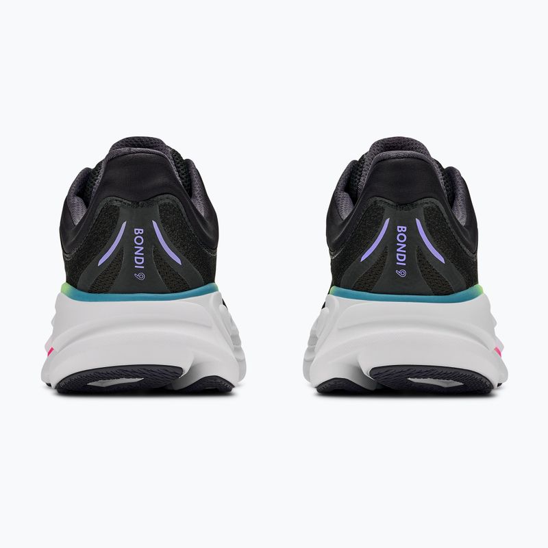 Pánske bežecké topánky HOKA Bondi 9 black/neon yuzu 4
