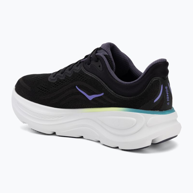 Pánske bežecké topánky HOKA Bondi 9 black/neon yuzu 3
