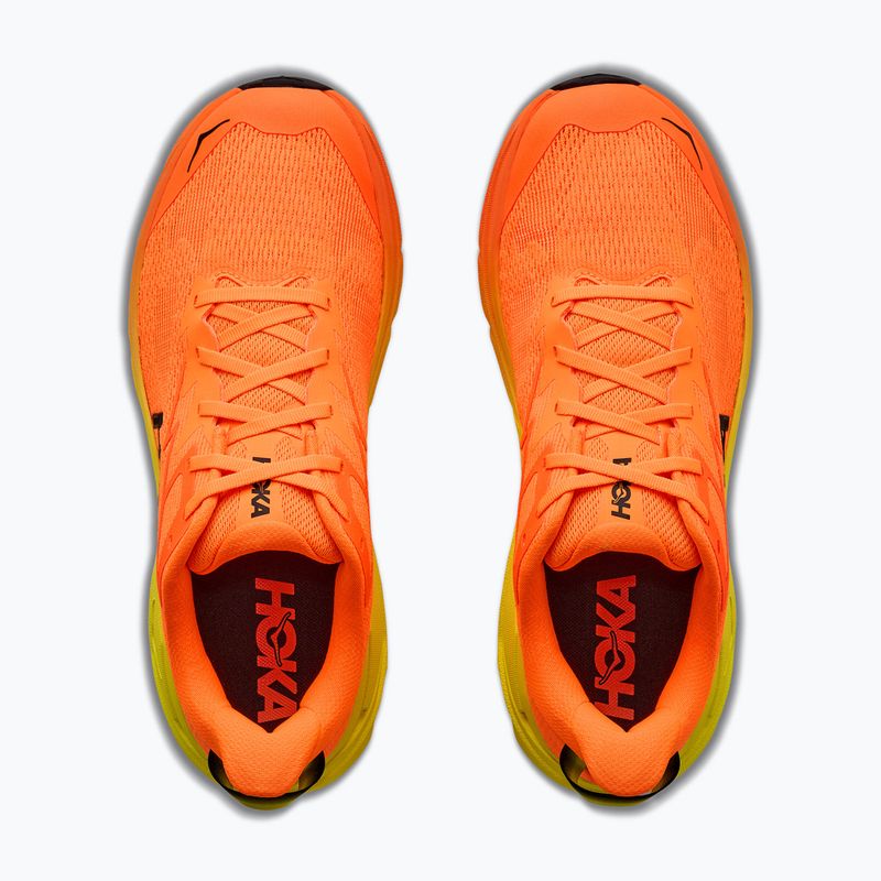 Pánske bežecké topánky HOKA Challenger 8 neon tangerine/hoka citrus 5