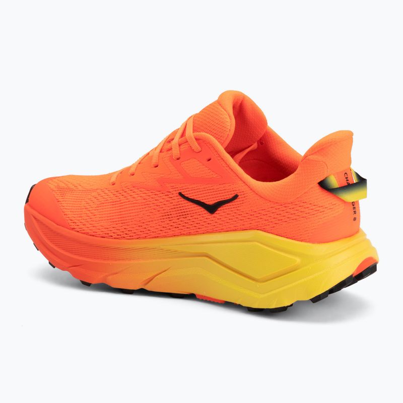 Pánske bežecké topánky HOKA Challenger 8 neon tangerine/hoka citrus 3