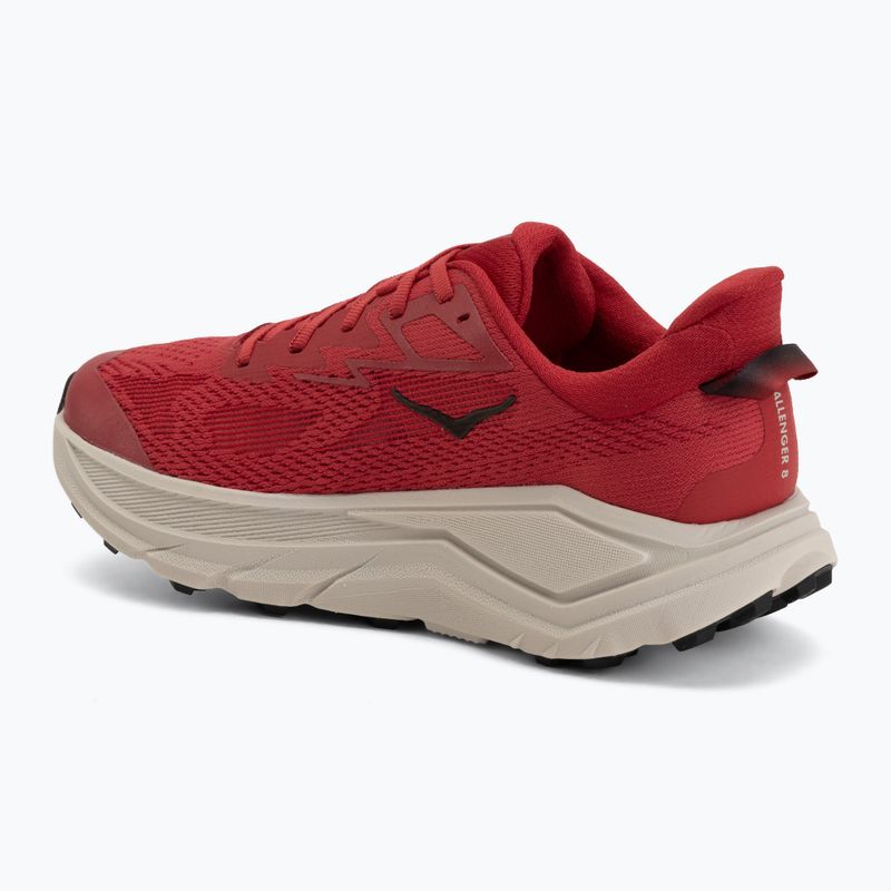 Pánske bežecké topánky HOKA Challenger 8 red agate/river rock grey 3