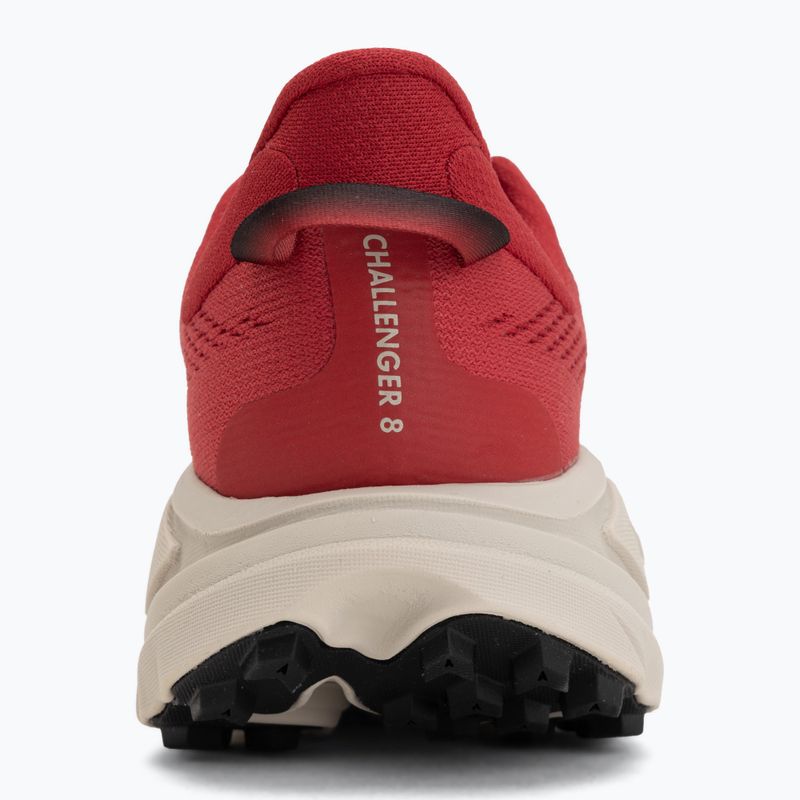 Pánske bežecké topánky HOKA Challenger 8 red agate/river rock grey 6