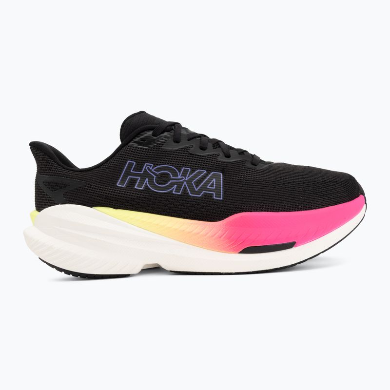 Pánske bežecké topánky HOKA Mach X 3 black/neon nebula 2