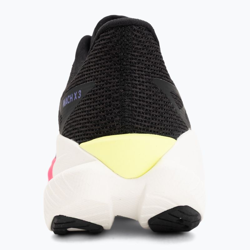 Pánske bežecké topánky HOKA Mach X 3 black/neon nebula 6