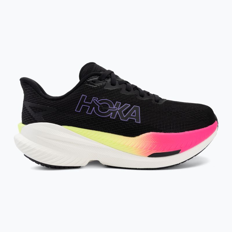 Dámske bežecké topánky HOKA Mach X 3 black/neon nebula 2