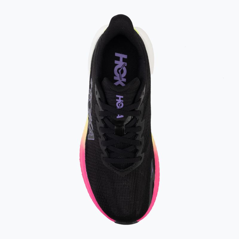 Dámske bežecké topánky HOKA Mach X 3 black/neon nebula 5
