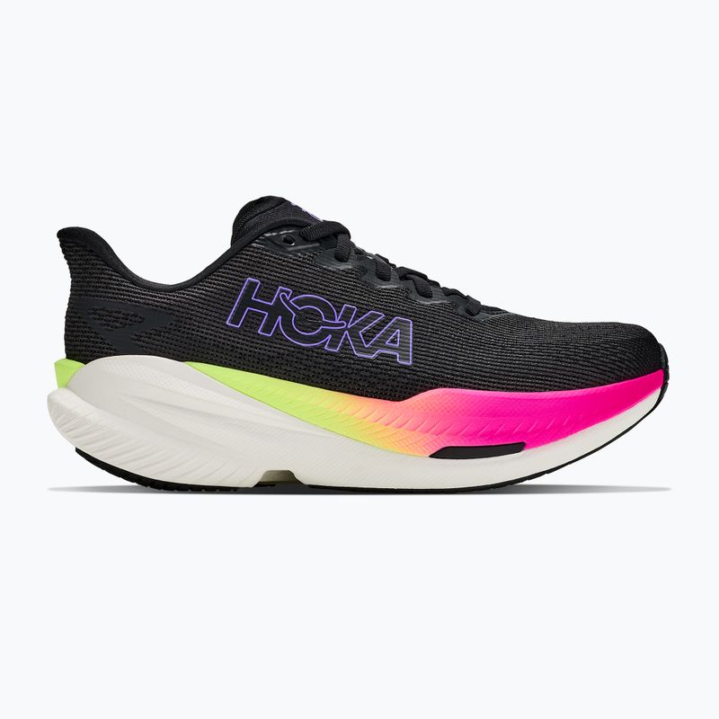 Dámske bežecké topánky HOKA Mach X 3 black/neon nebula 2