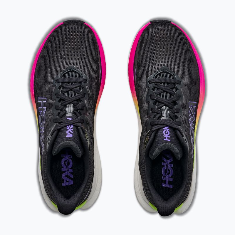 Dámske bežecké topánky HOKA Mach X 3 black/neon nebula 8