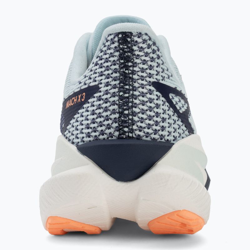 Dámske bežecké topánky HOKA Mach X 3 glimmering blue/varsity navy 6